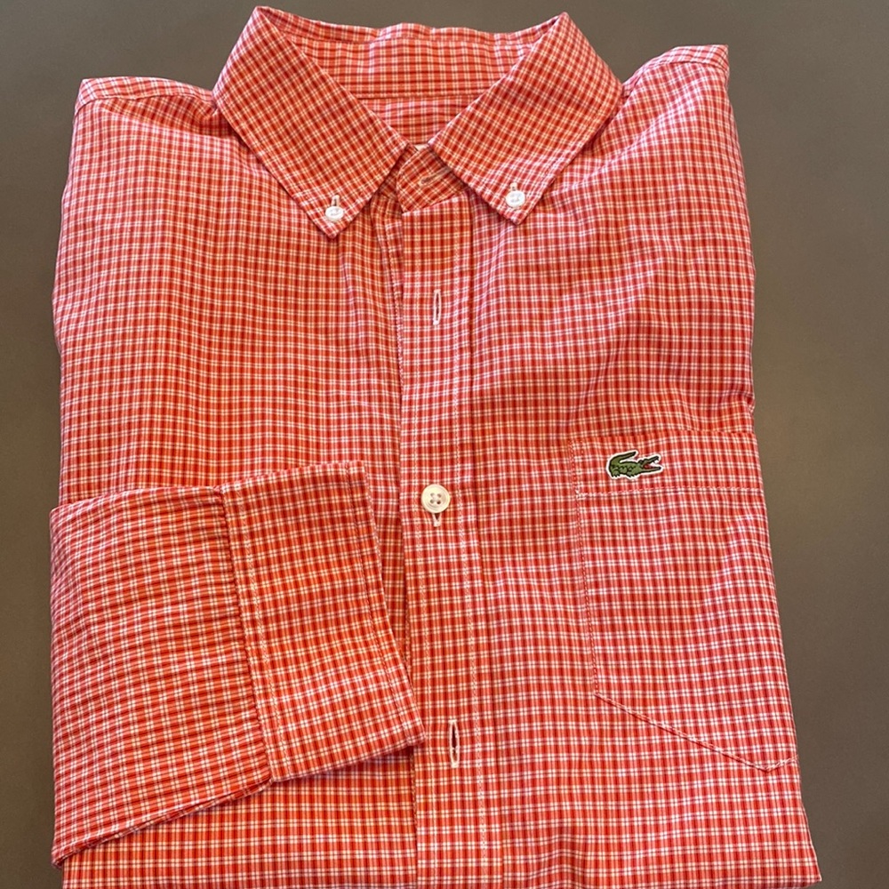 Lacoste regular fit men’s oxford